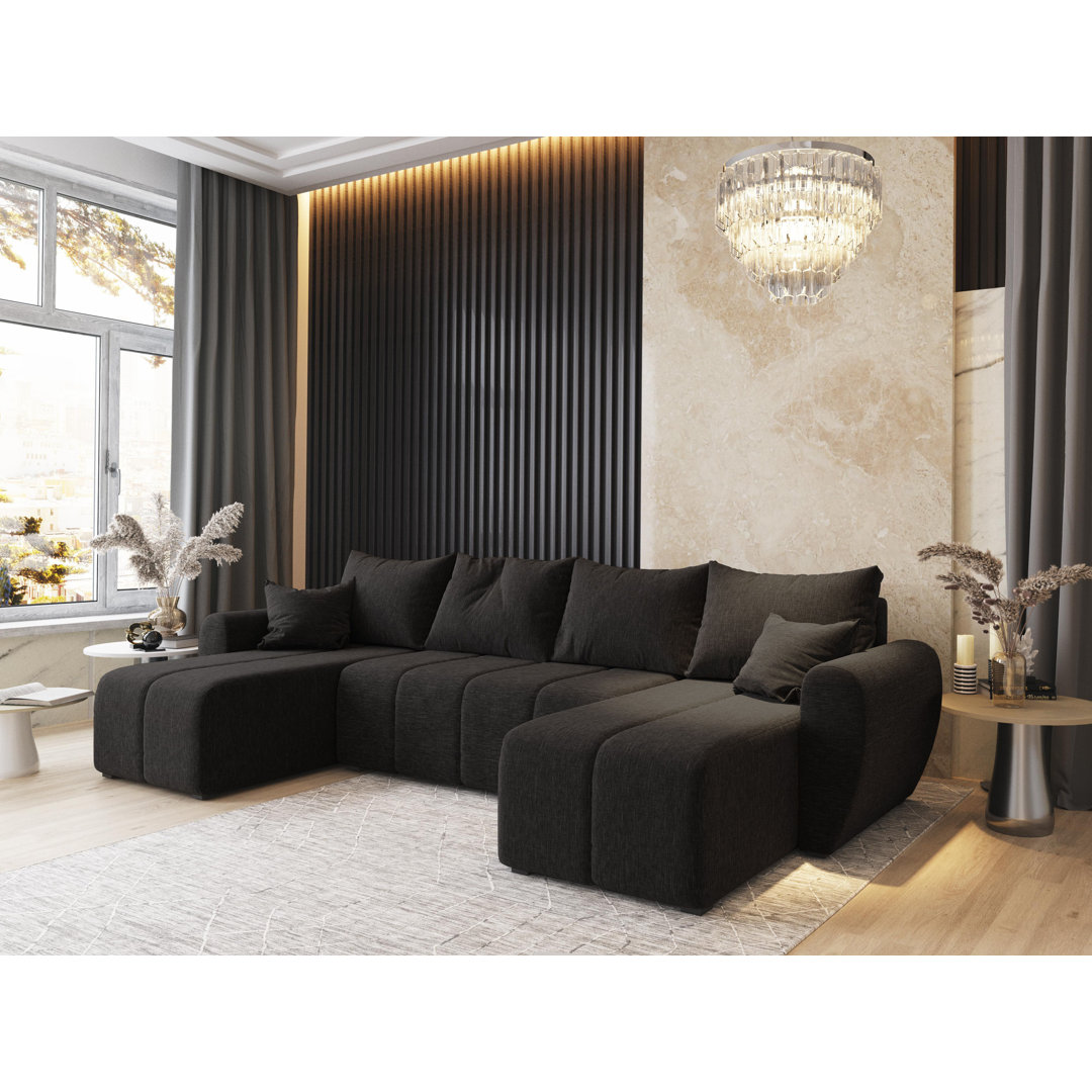 Ecksofa Shrihan mit Bettfunktion