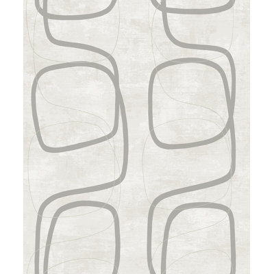 Rouleau de papier peint H 33 pi x l 21 po Lianna
