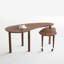 Table basse rotative, table basse rotative à 360 degrés pour le salon, la chambre à coucher-1629511456