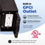 Porch Light with GFCI Outlet, Motion Sensor Outdoor Lights, Dusk to Dawn 3 Lighting Modes Outdoor Light with Outlet-66619791