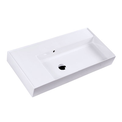 Aquaotto 40'' L Bathroom Sink