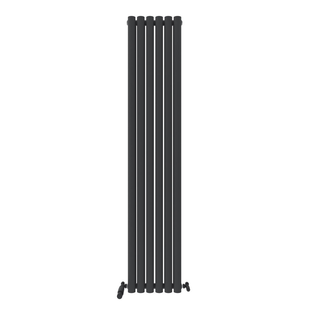 iBathUK Princia Vertical Double Oval Panel Radiator