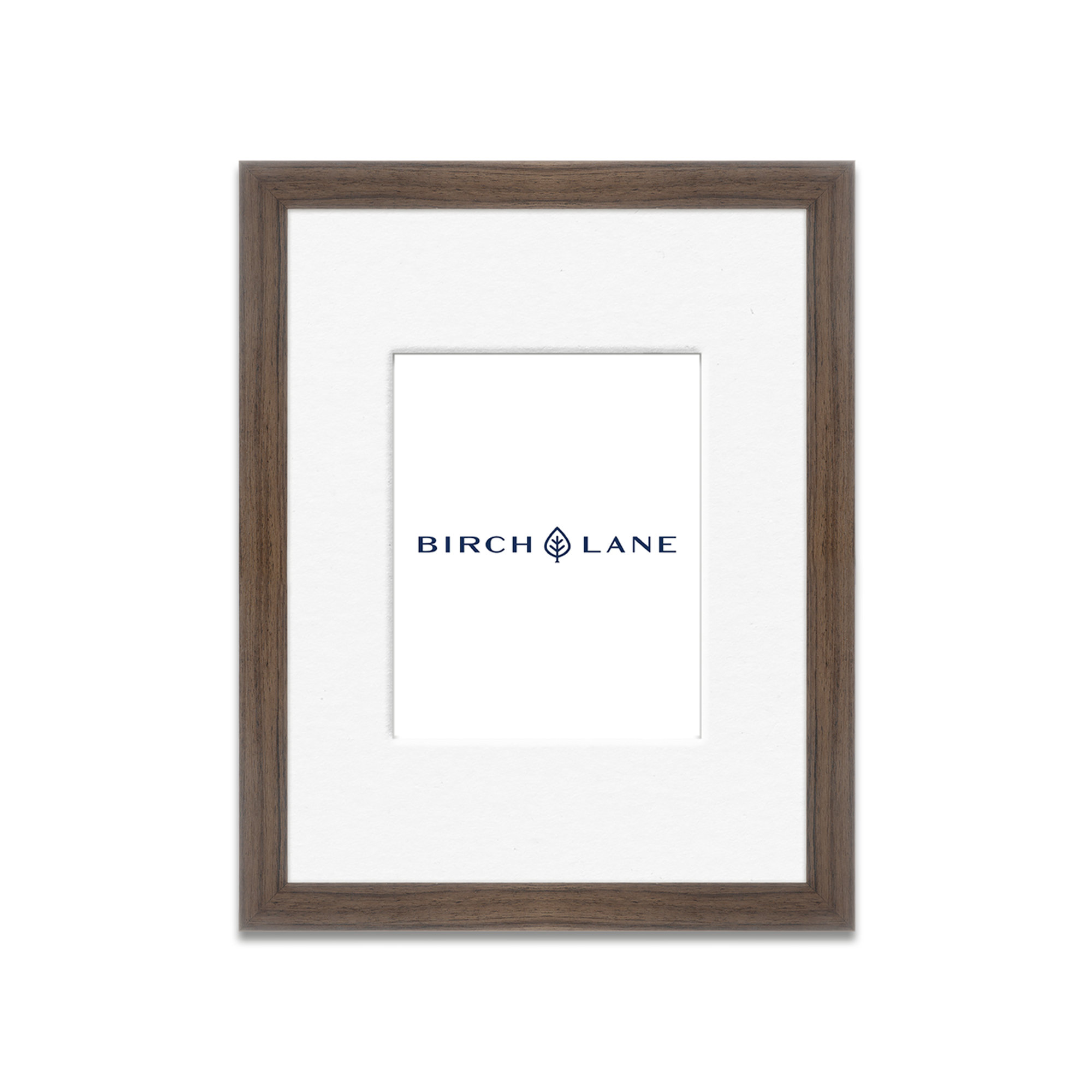 Arkhurst Wood Picture Frame with Mat, 16" x 20", 8" x 10", Walnut