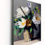 Jazmun - Horloge murale florale-304903737