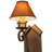 Santa Lucia Iron Candle Wall Light