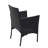 4 Piece Outdoor Patio - Beige Cushioned , , Armchairs, Tea Table With Clear Glass, To Wear And Tear Pc Furniture For Use-158226633