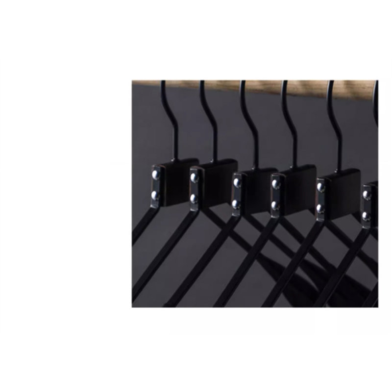Omwati Wood Non-Slip Clothes Hanger for Dress/Shirt/Sweater