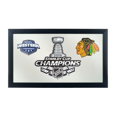 NHL Rectangle Mirror