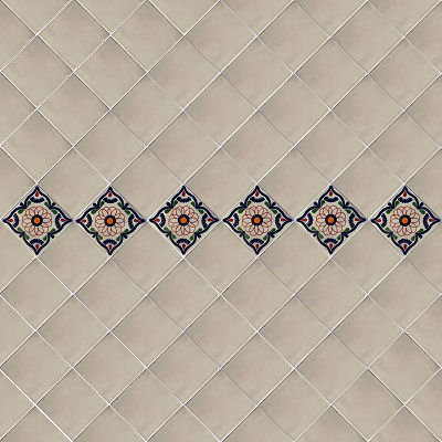 Carreau mexicain TalaMex 6 "x 6" TalaMex
