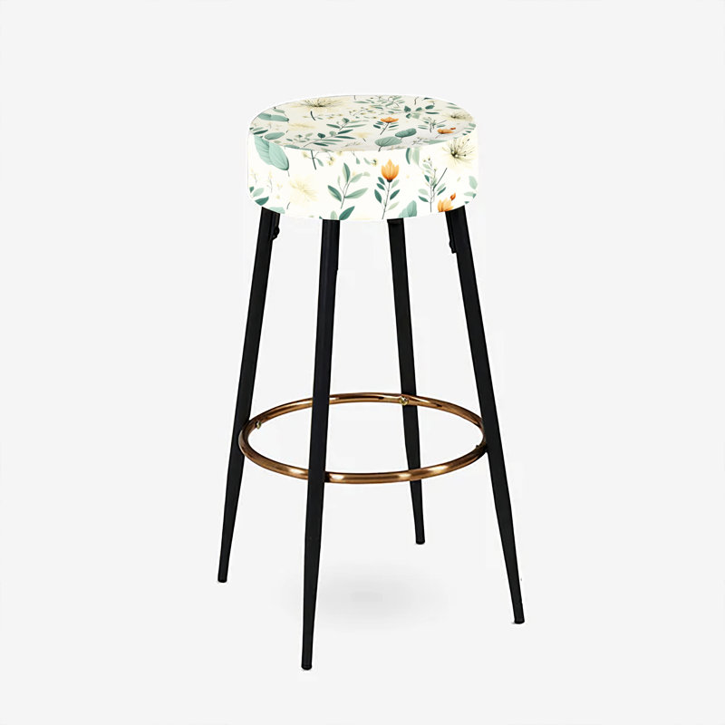 Minimalist Botanicals - Ensemble de 2 tabourets de bar botaniques