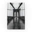Avisha «New York Bridge 1», reproduction de photo sur toile tendue-25330842