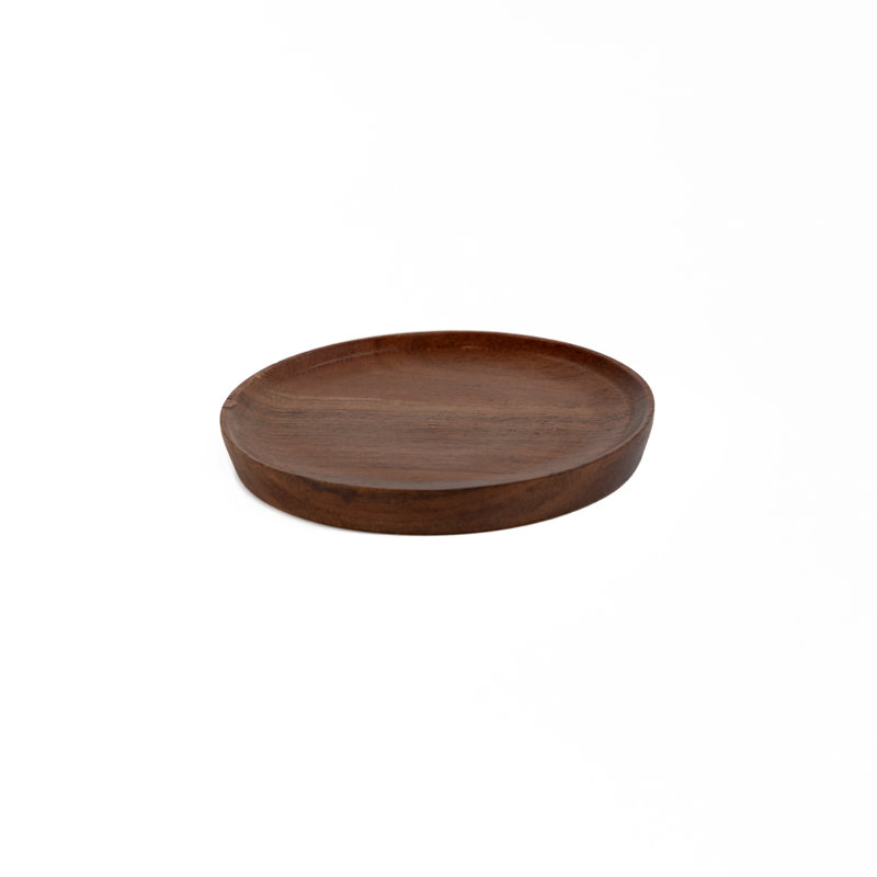 Sous-verres en bois d'acacia Mid Century Modern