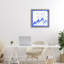 Cadre flottant Apres Ski in Blue Tones, design par Lucille Price-1328284229-1328284231