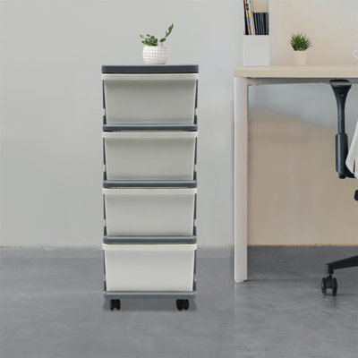 Commode de rangement 4 tiroirs Madalina