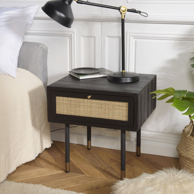 McKail 50cm W Bedside Table