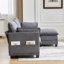 Canapé modulaire surdimensionné avec repose-pieds mobile-1794929998