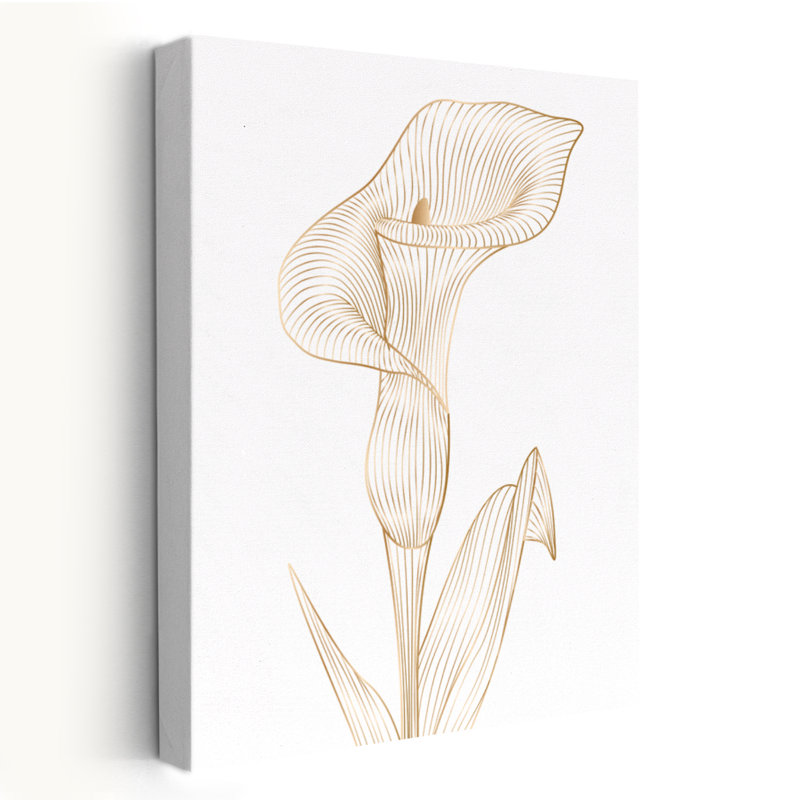Lis Lily I - art floral et nature morte, H 24 po x l 16 po