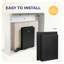 Flamborough Fireplace Castleton Fires & Fireplaces 120cm W White Wood Electric Fireplace with 6824.28 BTU-85884014