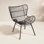 Christos Powder Coated Steel Outdoor Lounge Chair