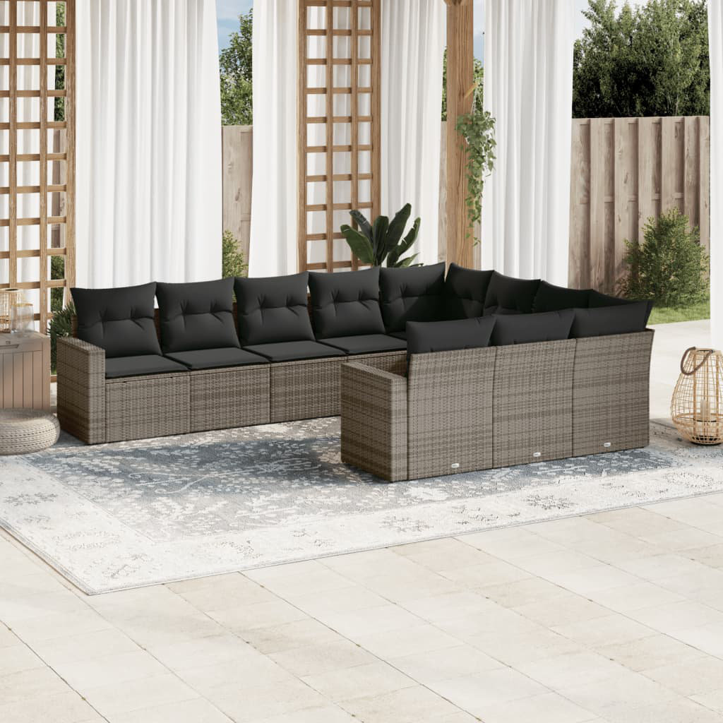 Gartensofa mit Kissen