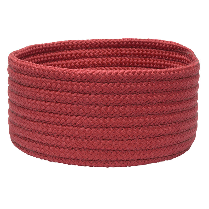 Bol décoratif en polypropylène Broddy, H 7 po x l 14 po x P 14 po, Sangria