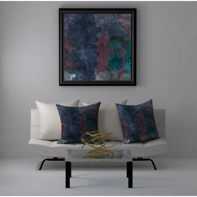 Housse de coussin carrée/insert, 18 po x 18 po