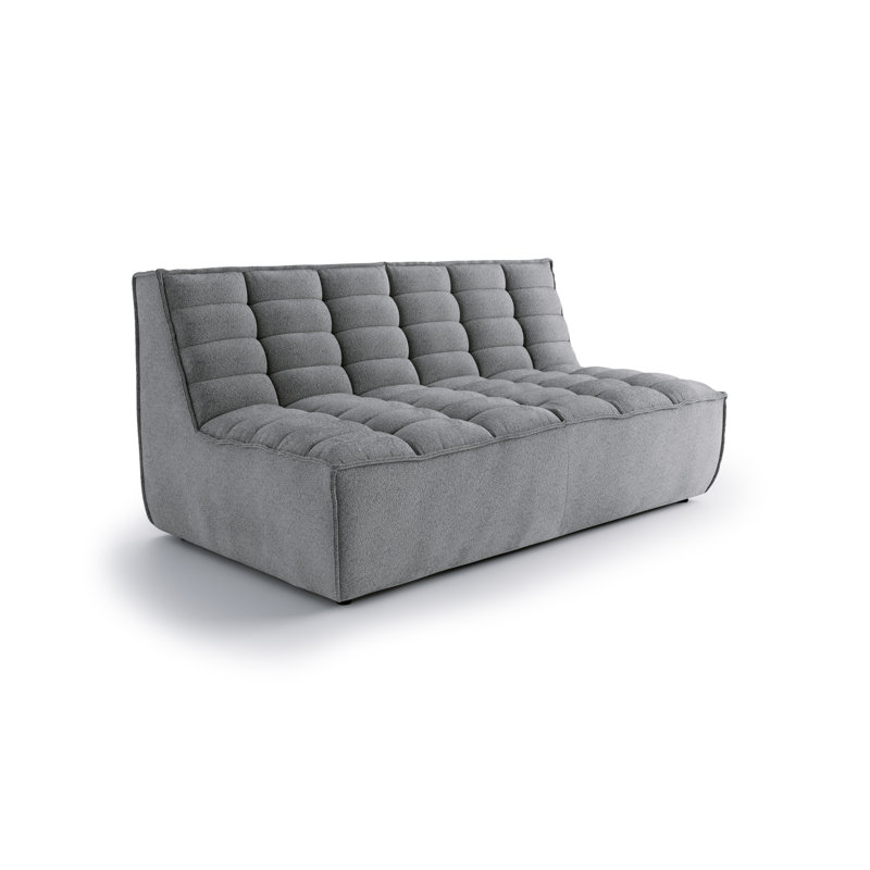 Sofa, Dark Grey Velvet