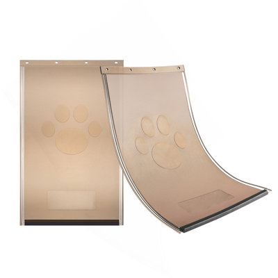 Volet de remplacement pour porte pour animal de compagnie 5,25 po x 8,13 po compatible avec les portes pour animaux