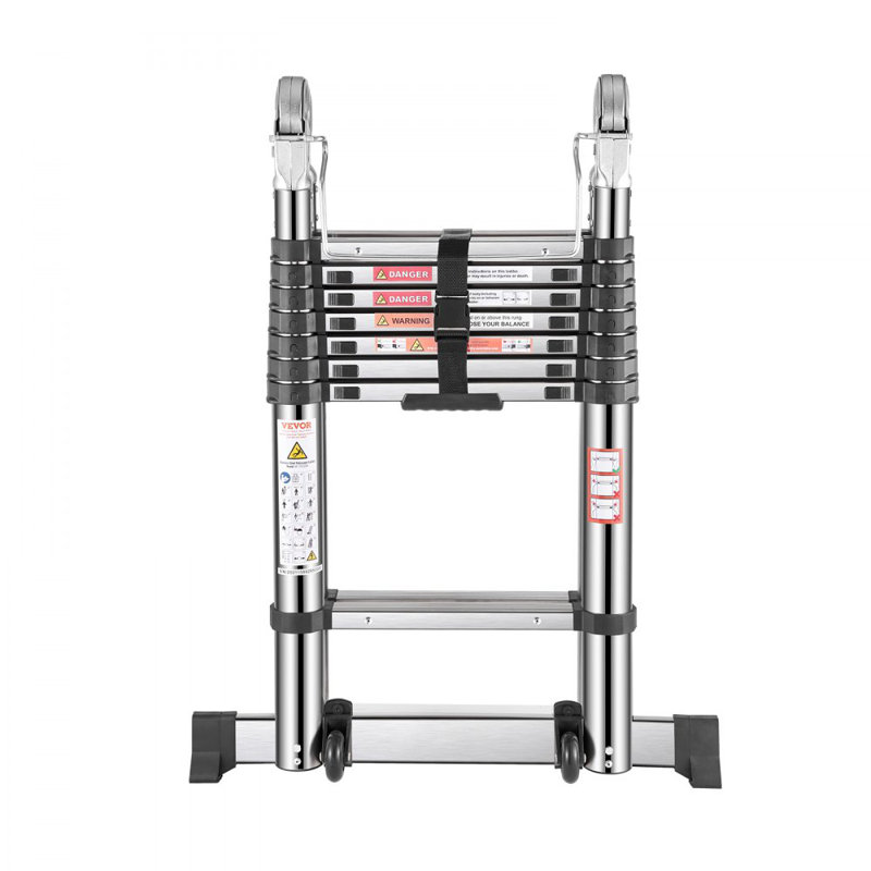 16 - Step Lightweight Folding Extension Ladder