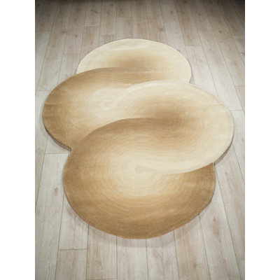 Mitomo Hand Tufted Abstract Indoor Rug