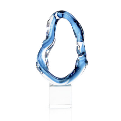 Sculpture en verre soufflé à la main II