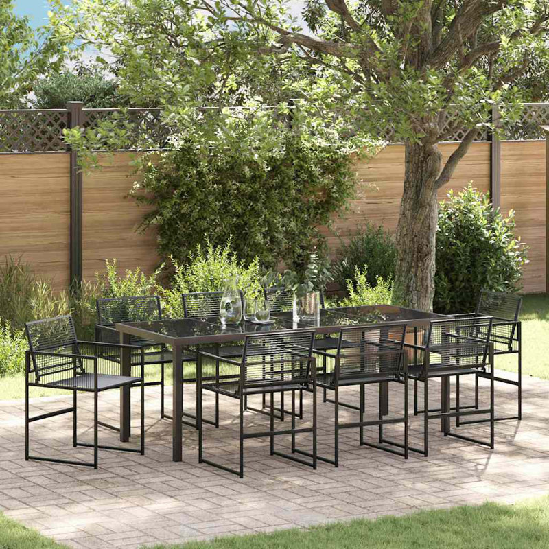 8 - Person Patio Dining Set with Rectangular Table