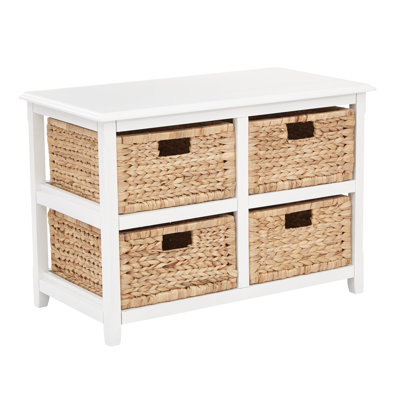 Commode de rangement 4 tiroirs Ottilie