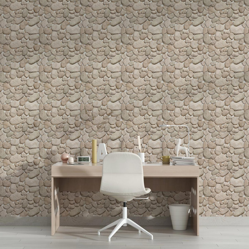 Rouleau de papier peint adhésif lisse L 126 po x l 24 po Hunterstown