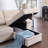 Velvet Fabric Reversible Sleeper Sectional Sofa Chaise-824778800