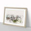 Hong Kong Skyline - Picture Frame Painting Print-56735888-56735889