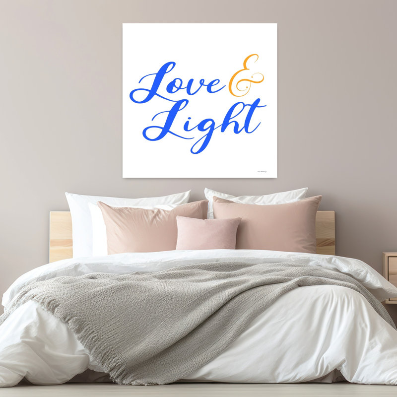 «Love Light», art contemporain abstrait, H 32 po x l 32 po