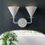 Éclairage pour meuble-lavabo 2 lumières intensité variable Deckland