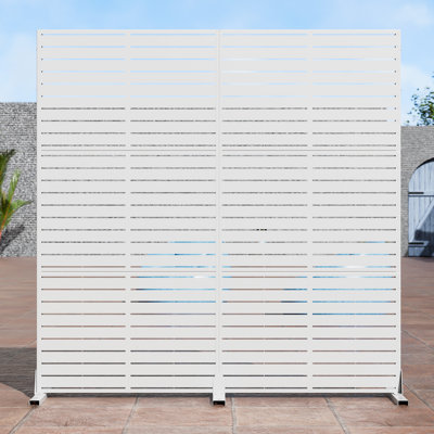 Metal Privacy Screen Fence Panel by Dovelina