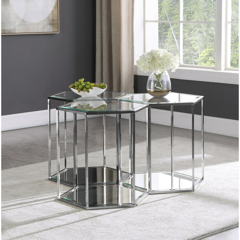 Table de bout Sei, Chrome