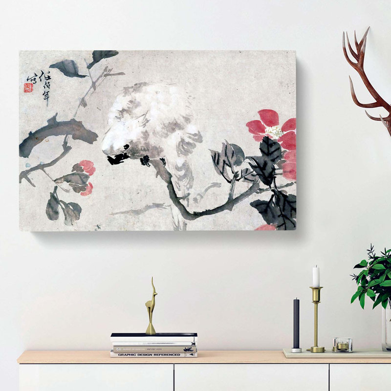 Cockatoo by Ren Yi - Wrapped Canvas, 50cm H x 76cm W x 3cm D