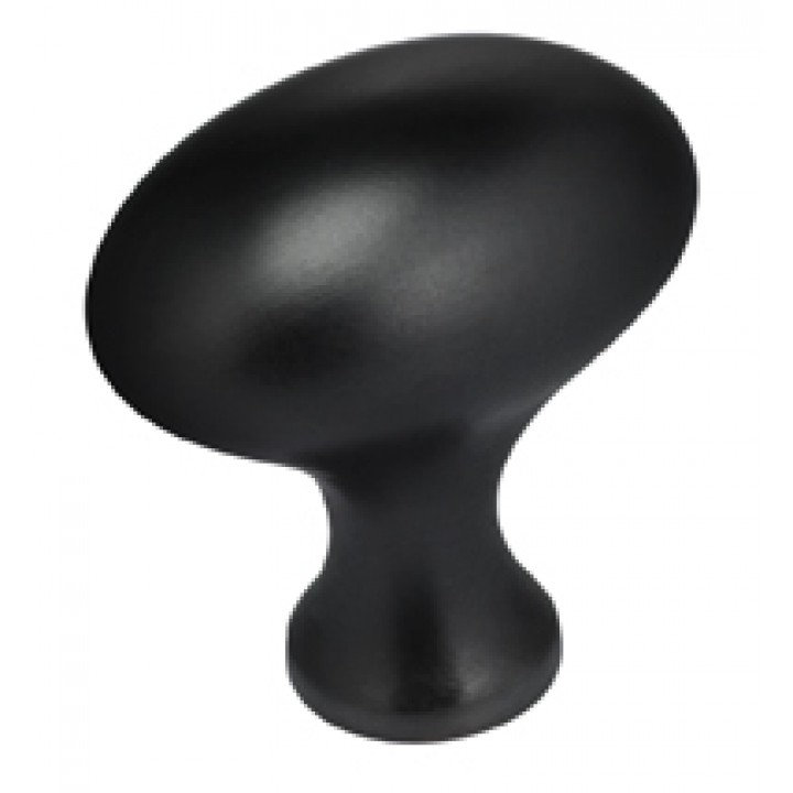 Oval Knob, Oil-Rubbed Bronze, 1.375" H x 1.375" W x 1.5" D