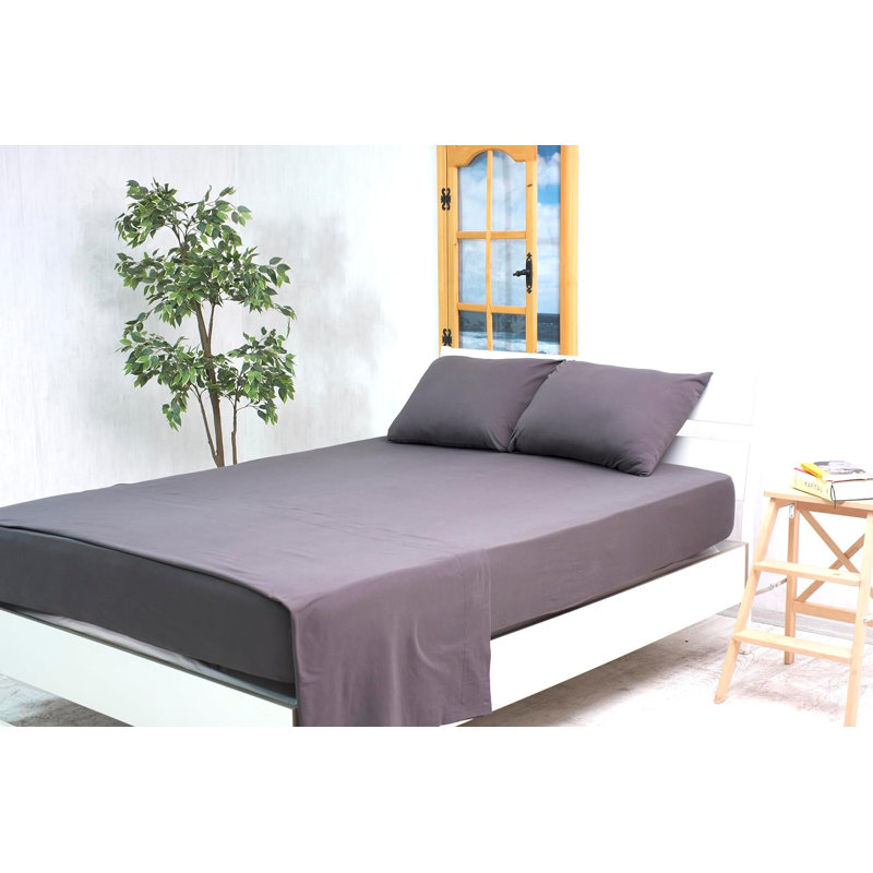 400 Thread Count Cotton Extra Deep Pocket Fitted Sheet - Hotel Luxury Single Fitted Sheet Only - Easily Fits 18" to 24" Mattress