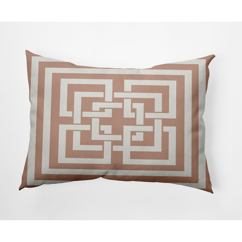Housse et insert de coussin Greig, 14 po x 20 po, Mauve