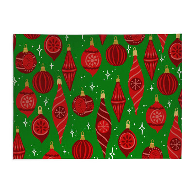 Ornaments Low Profile Kitchen Mat