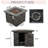 40000 Btu Square Mgo Fire Pit