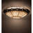 Mabrey Glass Semi Flush Mount