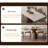 Rectangular Rock Slab Solid Wood Dining Table-594797921
