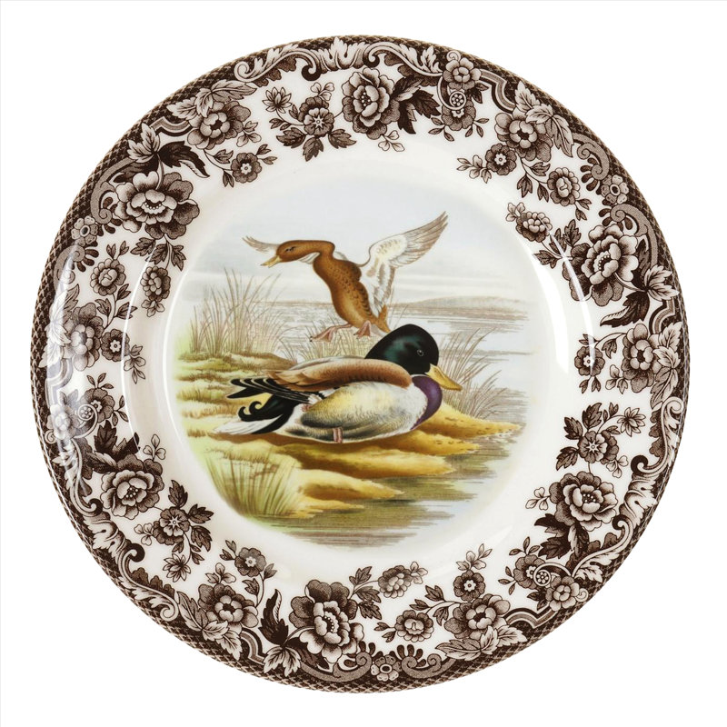 Spode Woodland Salad Plate 8" Mallard