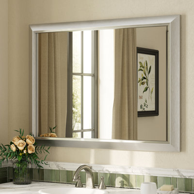 Amara Tempered Glass Mounted Wall Mirror